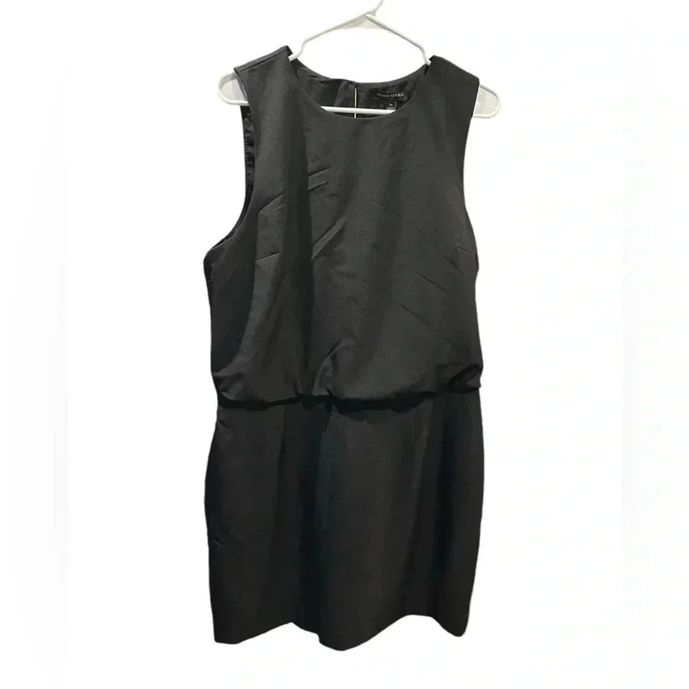 Banana Republic black dress size 16